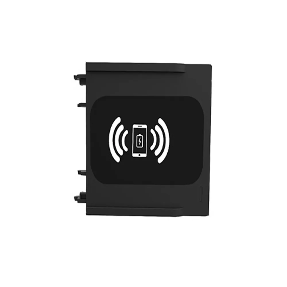 

A6 Triple Coil Qi Wireless Car Charger For Benz C GLC Class W205 GLC260 Mobile Phone Mount Charging Stand For IOS Android