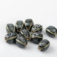 13 20pcs rhombus shape quality ceramic beads handmade ceramics jewleryaccessories ceramics beads a529c
