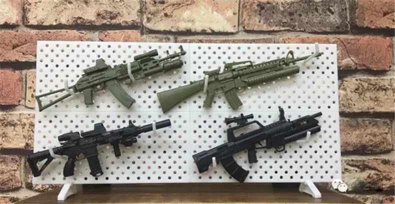 Масштаб 1/6 4D модели оружия и демонстрационная подставка база для разложения