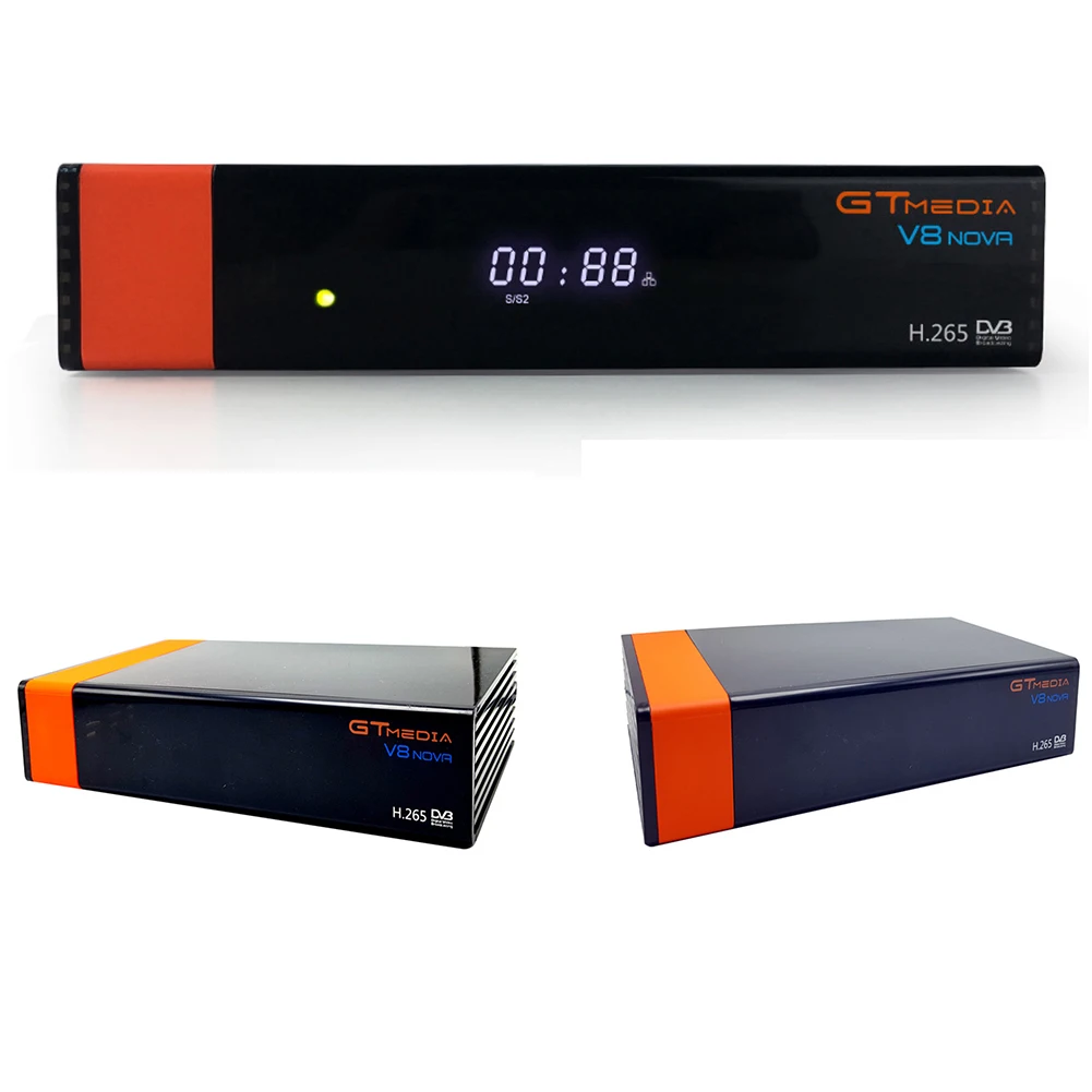 V8 upgrade Gtmedia NOVA спутниковый ТВ ресивер DVB S2 Европейский Clines для 1 года встроенный Wifi
