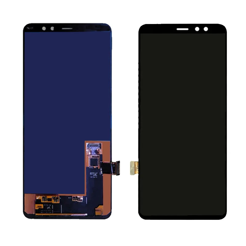 ЖК дисплей Super Amoled для Samsung Galaxy A8 plus A730 A730F сенсорный экран дигитайзер в сборе + 2018
