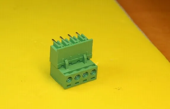 100 шт. 2EDG 5.08 4P + 2EDGV 4Pin 5 08 мм прямой подключаемого модуля Клеммная колодка по