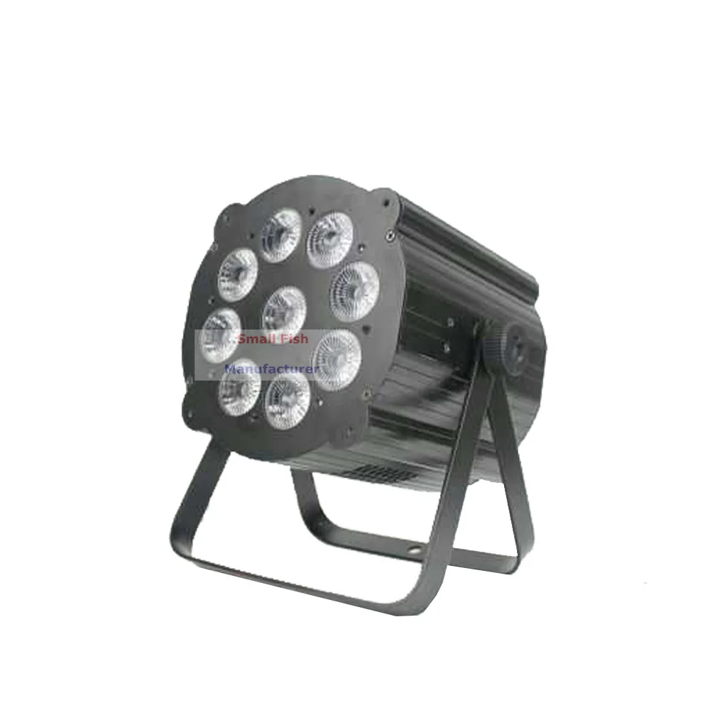 2 шт./лот Led Par огни 9X12W RGBW 4в1 Банки стробоскоп DMX контроллер Вечеринка Dj Рождество