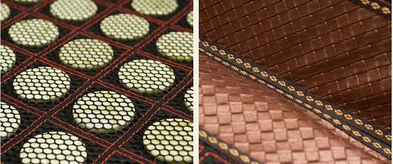 Массажная подушка tomalin модная кожаная диванная из натурального нефрита снимает