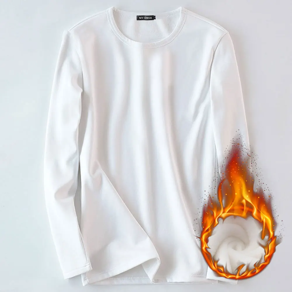 Горячая Распродажа 2021 мужские осень зима Стиль бархатное платье с мехом футболка