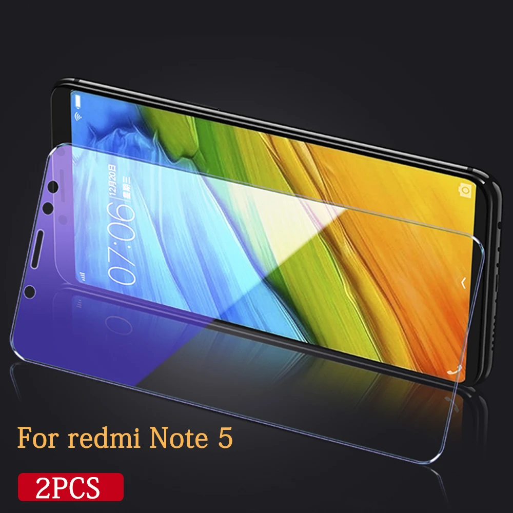Стекло xiaomi redmi note 5 Полный закаленное Стекло для Xiaomi Redmi Note 5 Pro Защитная пленка для экрана 9h 2.5D анти Blu-Ray закаленное Стекло для Redmi Note 5 стекло на xiaomi redmi note 5 2 шт./лот