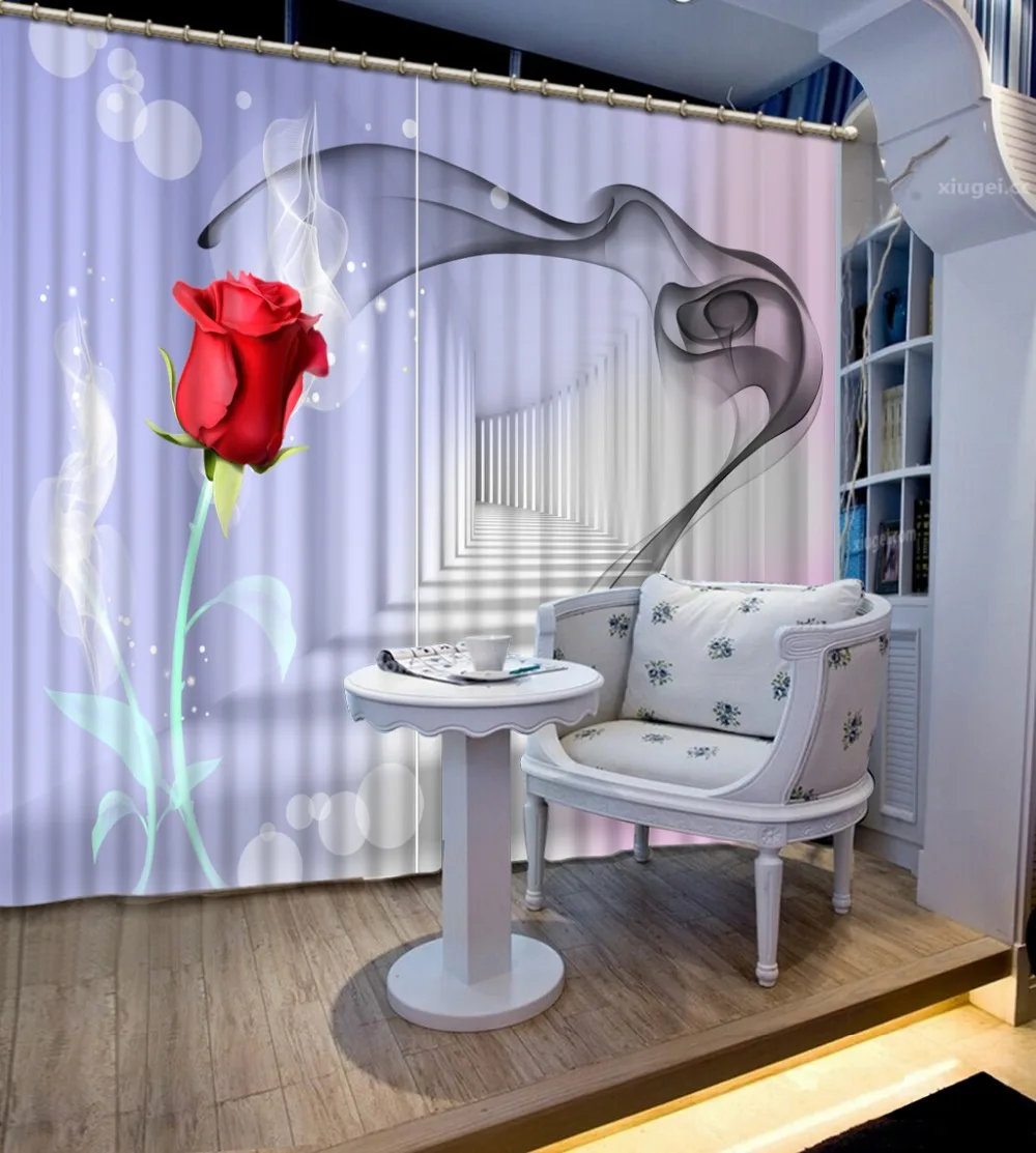 Пользовательские 3D красивый роскошный Европейский современный черный и белый