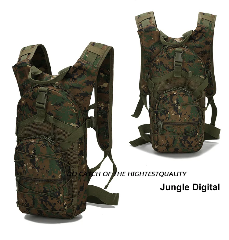 Jungle Digital 18л, тактический рюкзак, 800D, Оксфорд, военный, походный, велосипедный, рюкзаки, для спорта на открытом воздухе, велоспорта, альпинизма, кемпинга, сумка, армейская сумка - Цвет: Jungle Digital