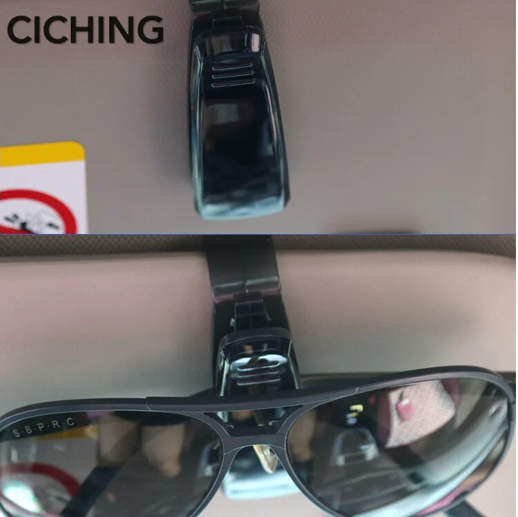 Автомобильный крепеж для очков билетов vw golf 5 passat b6 renault clio solaris astra h mercedes w205 megane