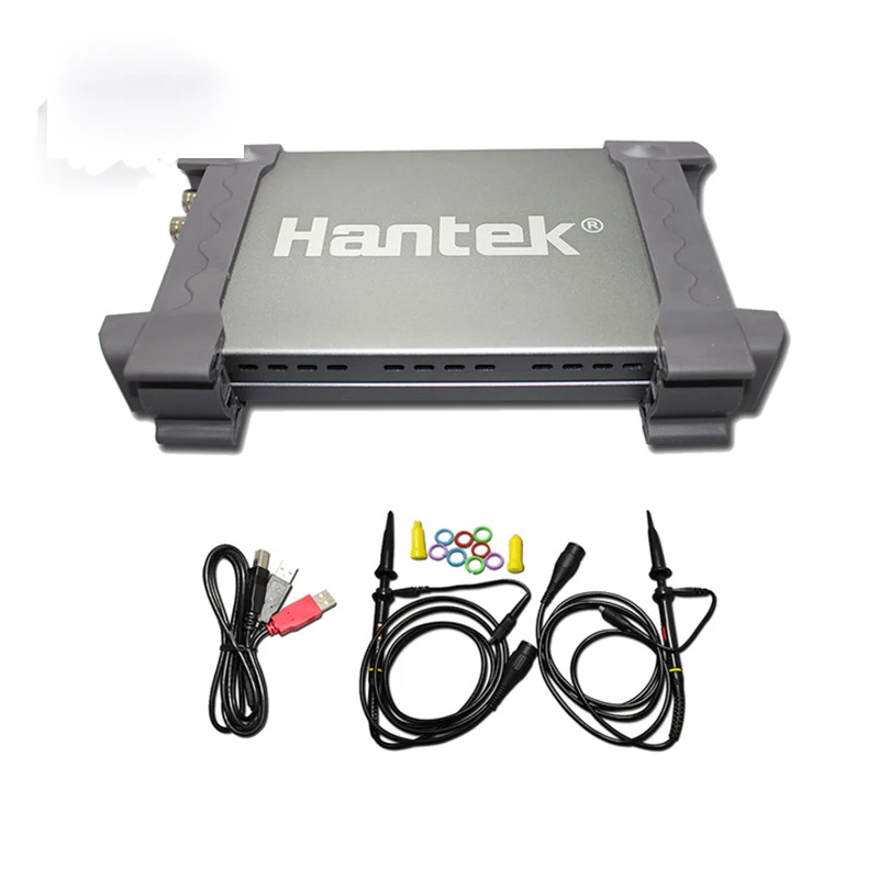 Hantek 6022BE ПК USB цифровой портативный осциллограф хранения 2 канала 20 МГц 48 м портативный ПК USB осциллографы ручной 6022BE