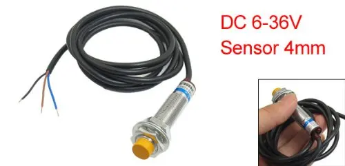 DC6-36V 300mA NPN NO 3-проводной 4 мм трубчатый Индуктивный датчик LJ12A3-4-Z-BX | Обустройство
