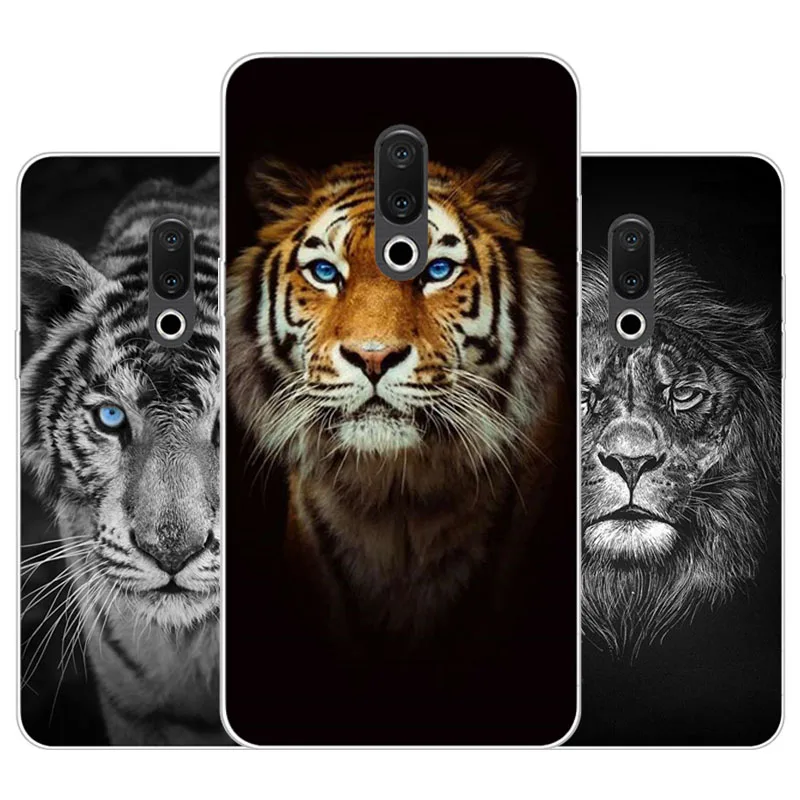 Чехол для Meizu 15 plus силиконовый чехол-книжка с рисунком из мягкого ТПУ Защитные