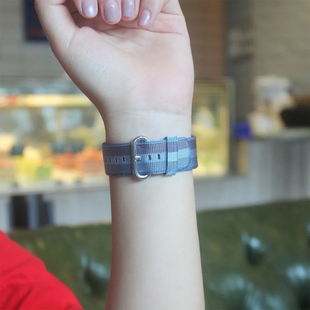 Тканый нейлоновый ремешок для часов Huami Amazfit Bip BIT PACE Lite Молодежные умные часы сменный Браслет ремешок 20 мм