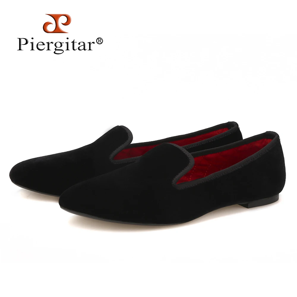 

High quality women velvet shoes fashion handmade women loafers Britain style smoking slipper women's flat size 5-11 free shiping