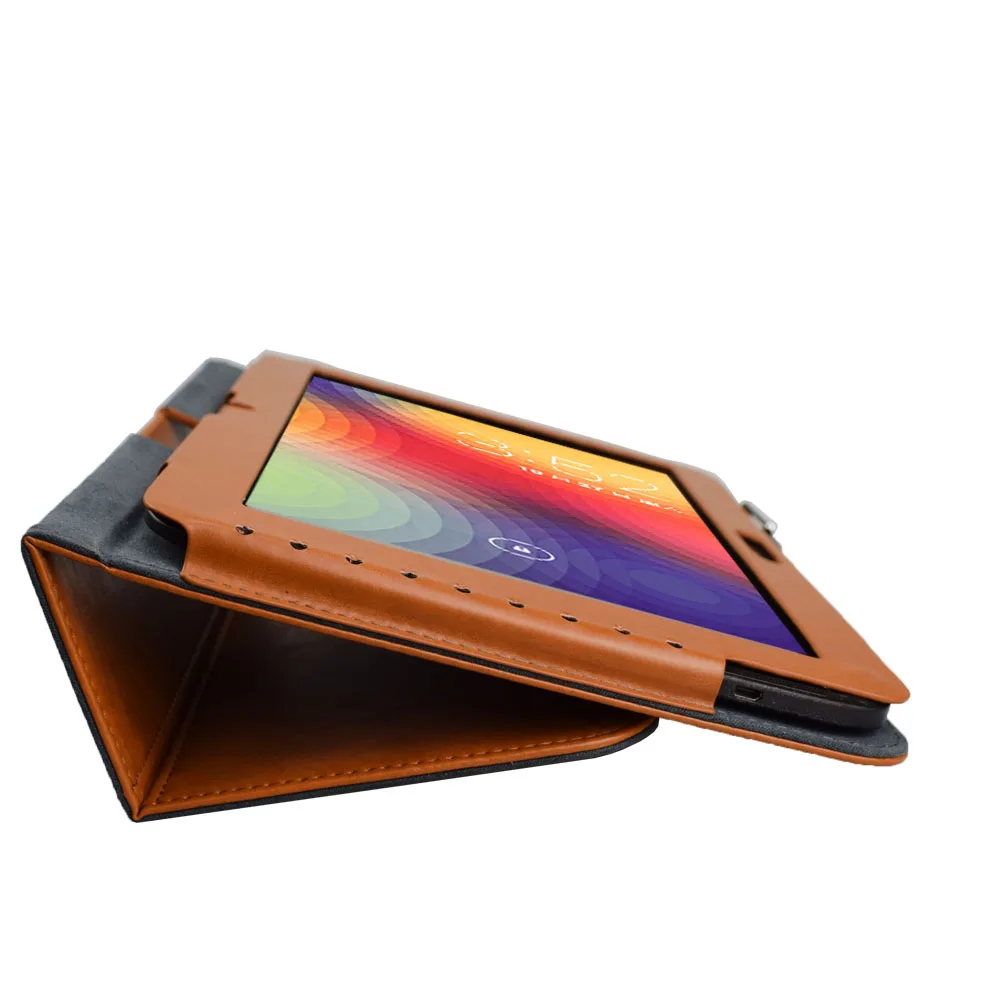 Защитный чехол из искусственной кожи для планшета Google Nexus 10, samsung, 10,1 дюймов, P8110, чехол-подставка с магнитом, автоматическое Пробуждение/выключение+ пленка+ ручка