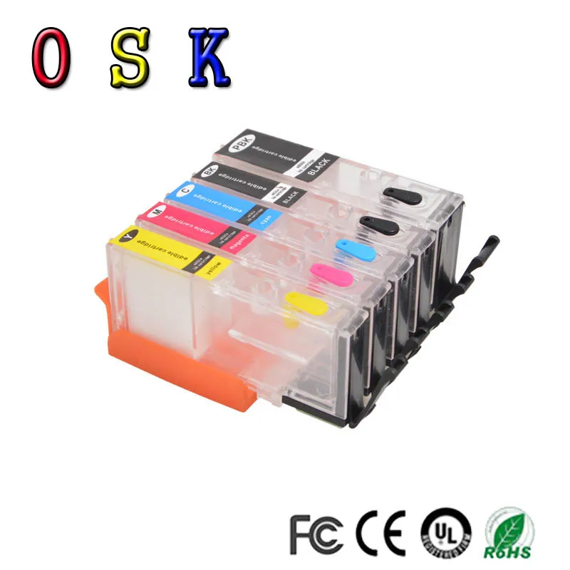 OSK 1 комплект совместимый Canon PGI 570 CLI 571 XL чернильный картридж для Pixma MG5750 MG5751 MG5752 MG5753