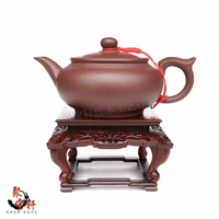 red mahogany base acid branch wood carving handicraft furnishing articles stone vases of buddha flowerpot household act the role