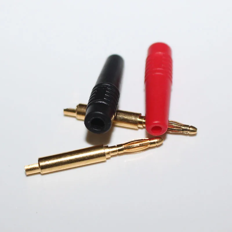 400 шт. пять цветов 2 мм линейный Банановый штекер с оболочкой паяльный Тип макс.