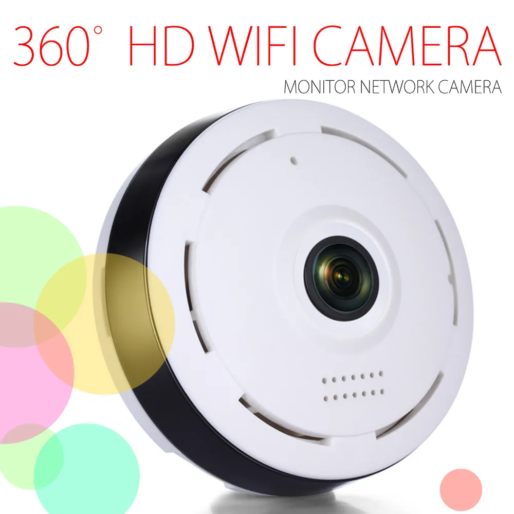 

HD 360 Degree Panoramic Wide Angle MINI Cctv Camera Smart IPC Wireless Fisheye IP Camera P2P 1080P HD Home Security Wifi Camera