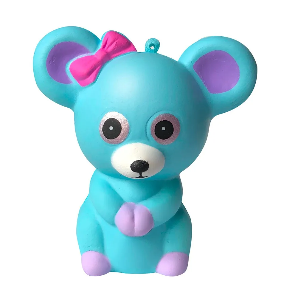 Sky Blue Детская игрушка очаровательны мышь замедлить рост для выдавливания крема Ароматические снятие стресса игрушечные лошадки Новое поступление дропшиппинг - Цвет: Sky Blue