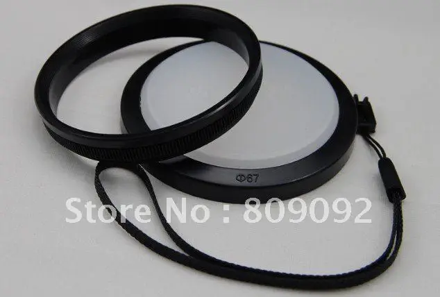 Портативный фильтр для объектива Mennon 67 мм с креплением WB зеркальных камер|cap