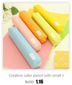 JIANWU/Minimalism iron Tinplate creative stationery box tin pencil box Cartoon pencil case school student gifts
