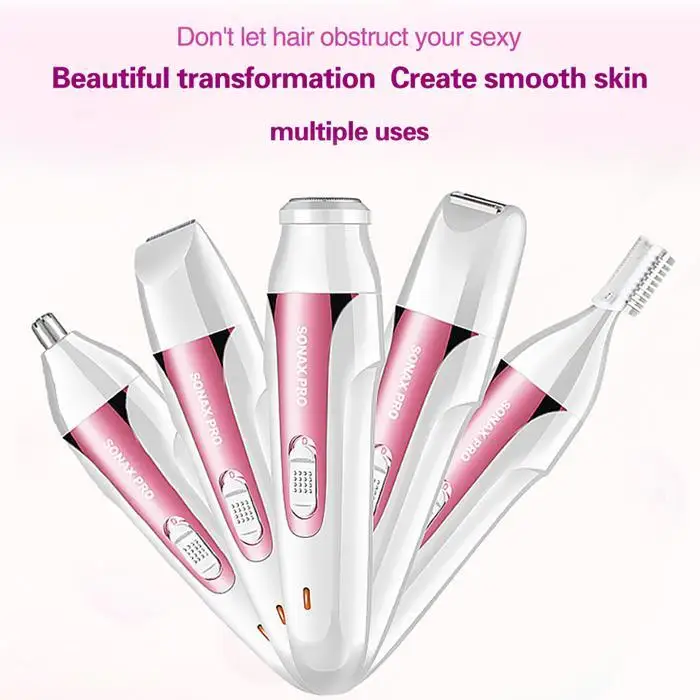 Многофункциональный Электрический эпилятор перезаряжаемый триммер для бритья