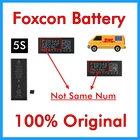 Оригинальный аккумулятор BMT Foxcon 10 шт.лот, для iPhone 1560, 0 циклов, мАч, оригинальные, 0 циклов, запасные части 2013 г.