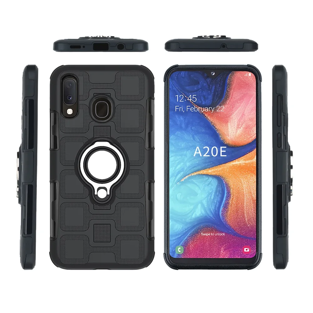 Роскошные Кронштейн кольцо ударопрочный чехол для samsung Galaxy A7 A8 A9 A3 A5 A70 A10 A20 A30 A40 A50 A60 M10 M20 M30 M40 чехол