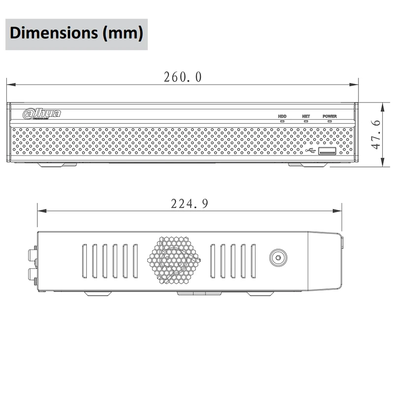 Сетевой видеорегистратор Dahua 4CH 8CH 16CH NVR4104HS 4KS2 NVR4108HS NVR4116HS H.265 Lite Видео Регистраторы