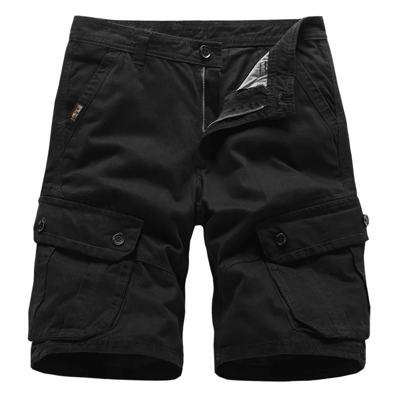 Beste Heren Cargo Shorts 2021 Merk Nieuwe Militaire Tactische Shorts Mannen Katoen Losse Werk Casual Korte Broek Drop Shipping