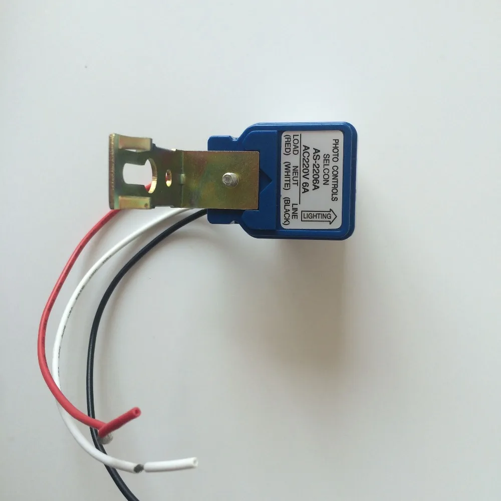 Переключатель фотоэлемента переключатель уличного света в переменного тока 50-60