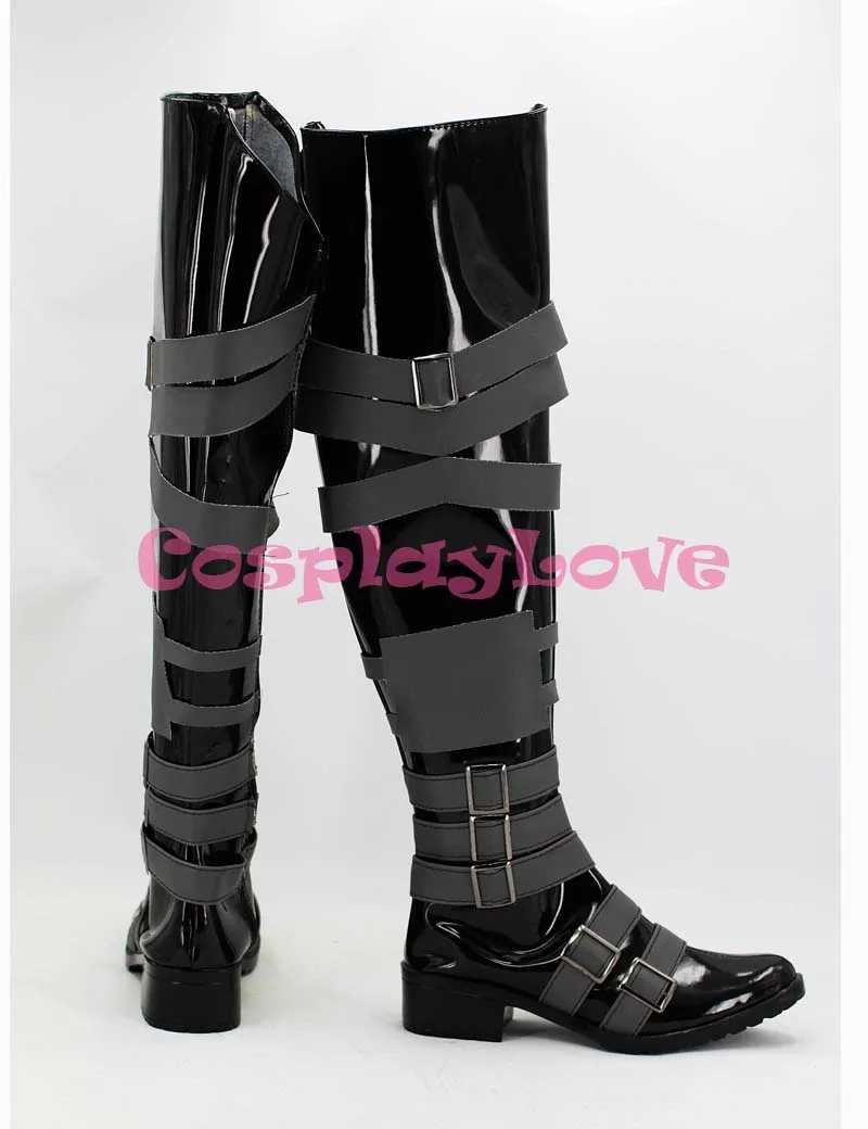 Сделанные на заказ сапоги для косплея из японского аниме черного Батлера