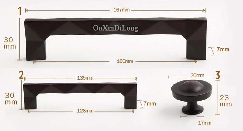 Лидер продаж 10 шт. европейские античные кухонные ручки для дверей мебель в ретро