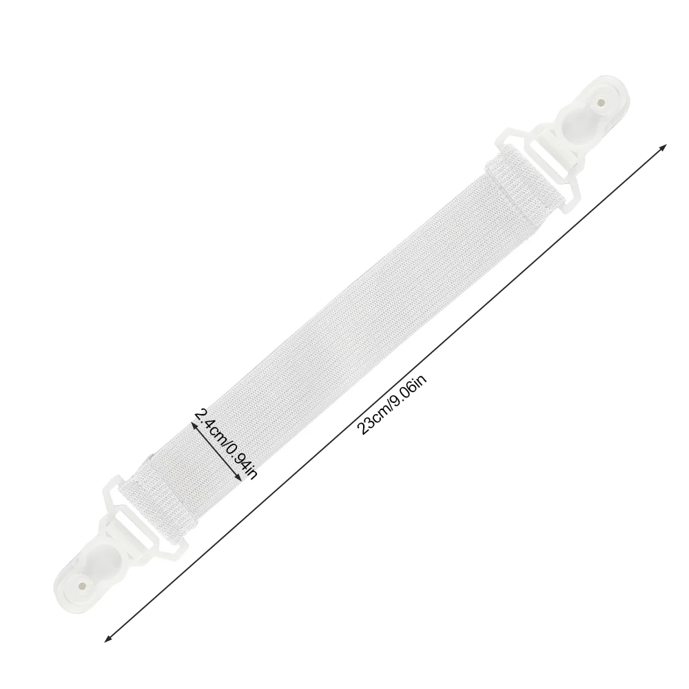 4 шт. нейлоновая Пряжка эластичная резинка для волос пояс постельного белья