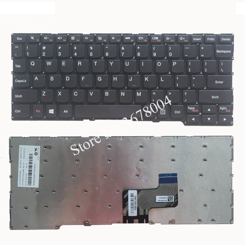 Новая клавиатура США для Lenovo Yoga 3 11(11 &quot) 300 11IBR 11IBY Flex 11 US ноутбука черный|laptop