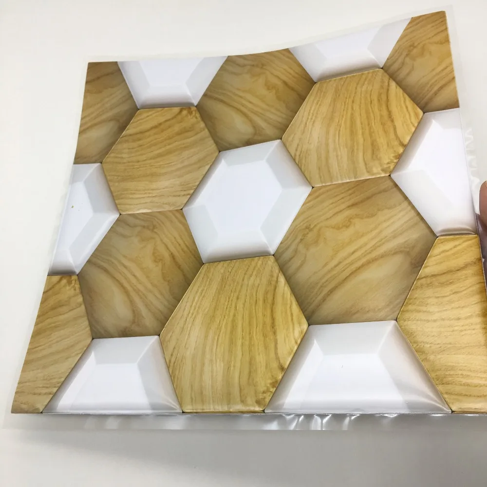 30*30 см* 10 шт. 3D марокканский стиль стикер для настенной плитки кухни ванной плитки украшения художественная Фреска линия талии виниловые DIY наклейки на стены