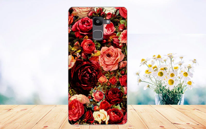Мягкий ТПУ чехол для телефона для Fly FS554 power Plus FHD чехол s силиконовый чехол с рисунком волка розы кота, прозрачный чехол для Fly Fs554