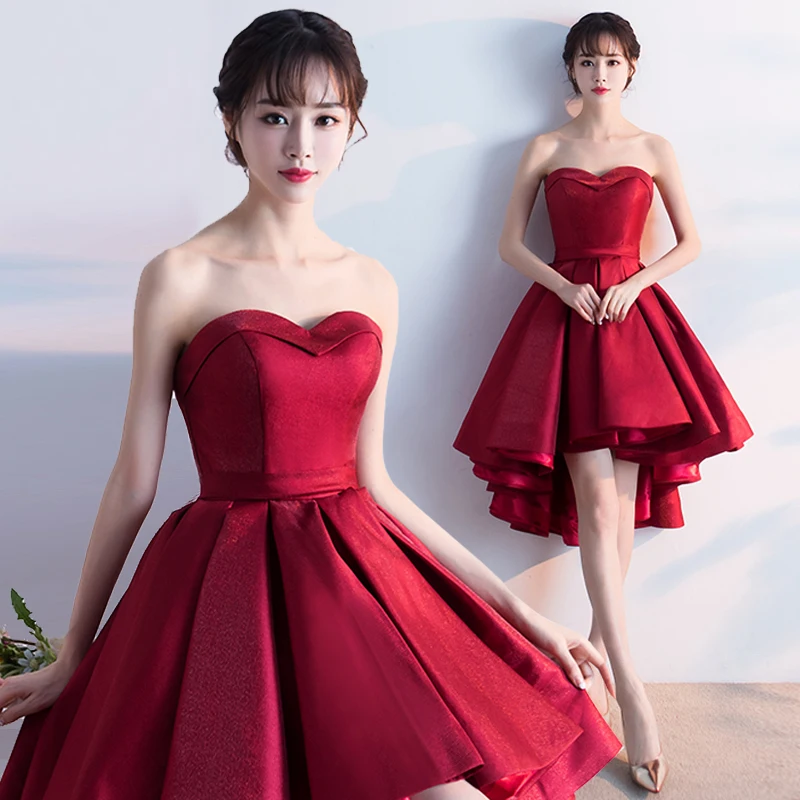 Robe de soiree, а-силуэт, милое атласное вечернее платье с открытыми плечами, платья для выпускного вечера, индивидуальный заказ, 3 цвета