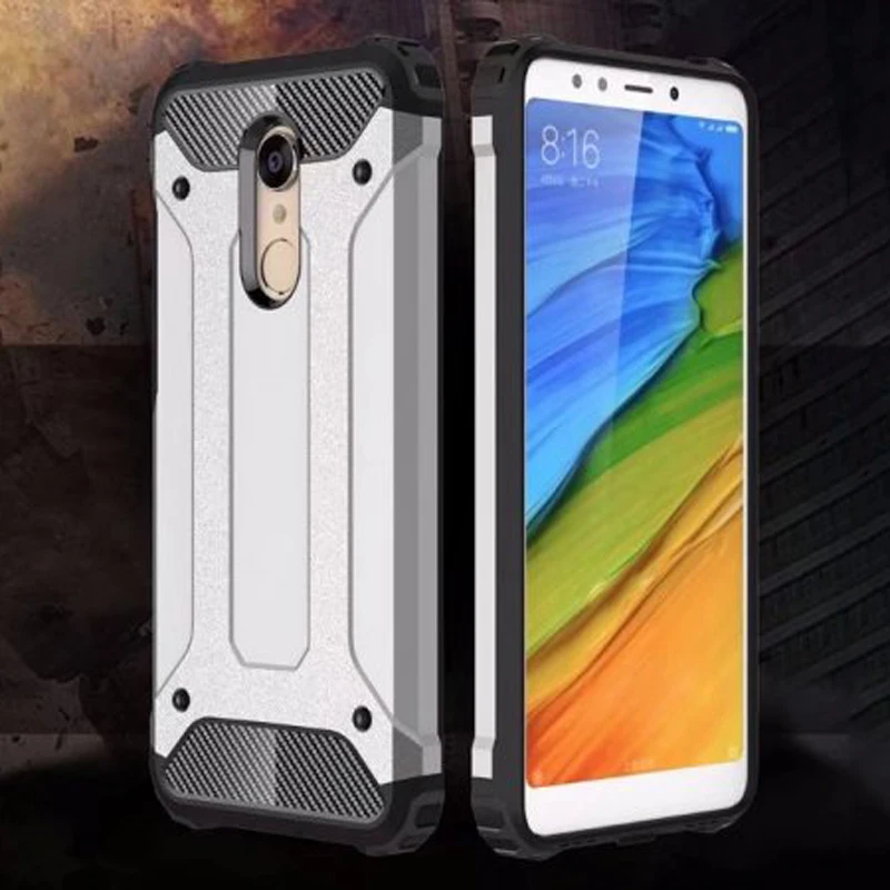 Оптовая продажа PC + TPU Hybird Защитные чехлы для Xiaomi Redmi 5 с защитой от теплового