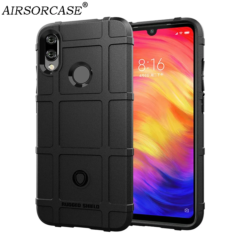 Защитный ударопрочный чехол для телефона Fundas Xiaomi Redmi Note 9 9S 8 7 6 5 Pro роскошный из