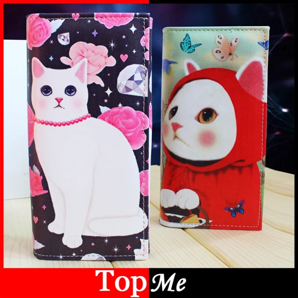 Новый Модный женский кошелек из мягкой искусственной кожи с застежкой Длинный