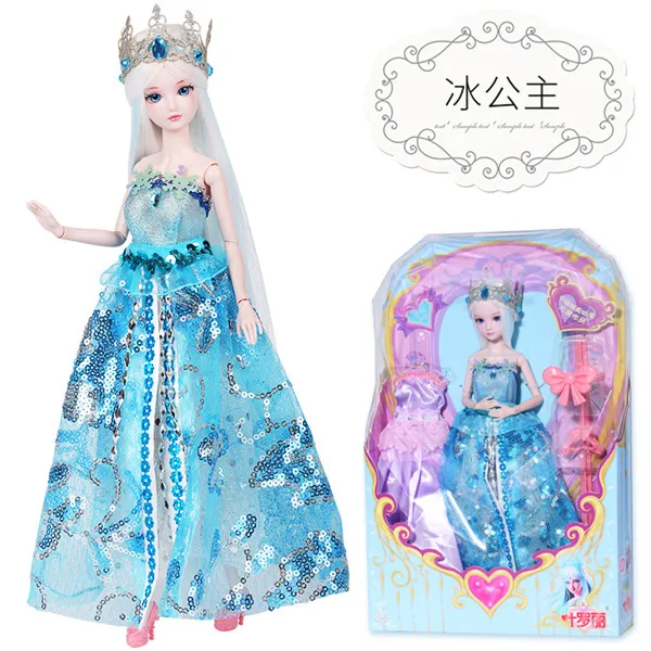 Большой бренд Leaf Luo куклы 14 подвижное соединение Barbies Li Фея 29 см полный набор кукла