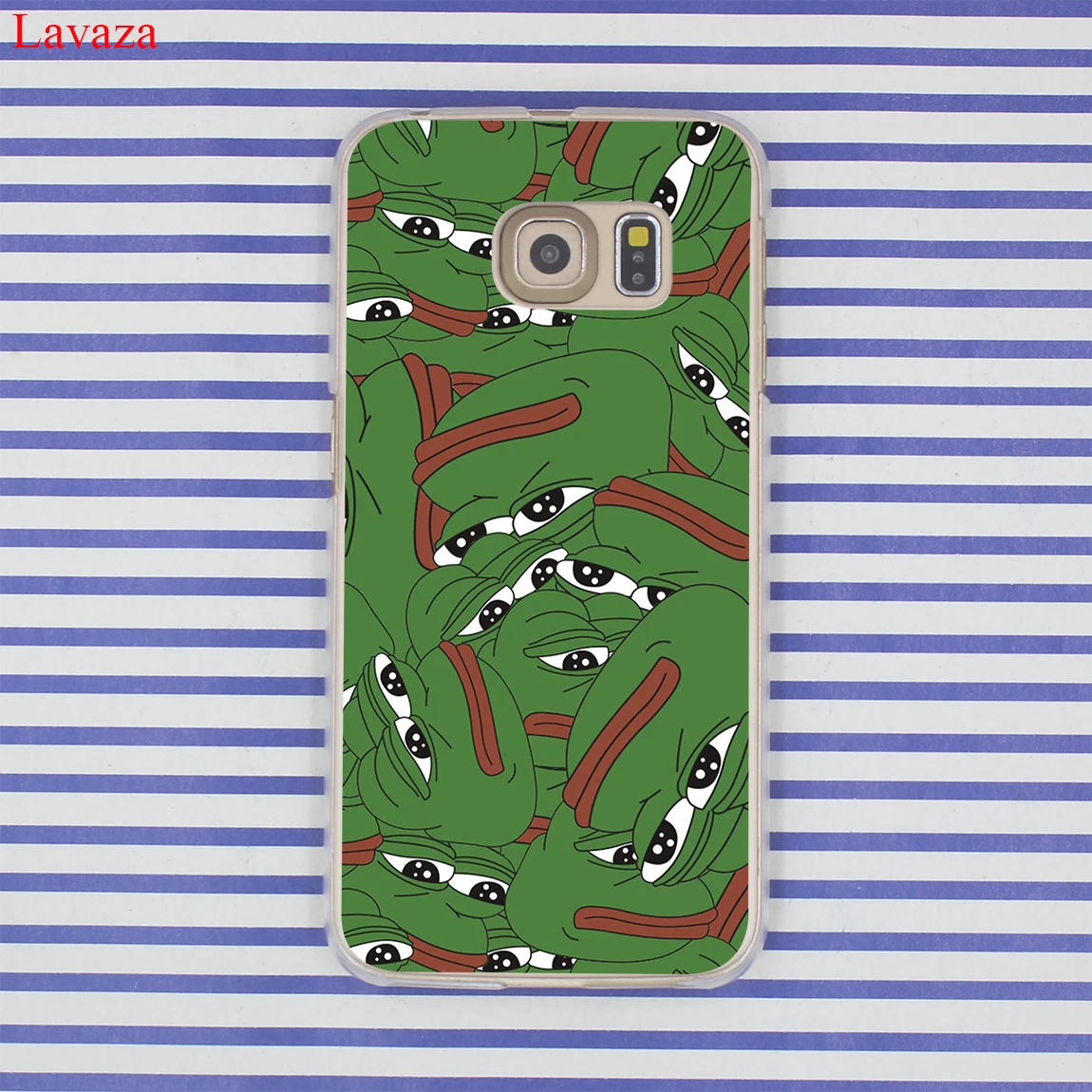 Забавный чехол для телефона Lavaza милый лягушка Meme Samsung Galaxy S20 Ultra S10E S10 Lite S6 S7 Edge S8 S9