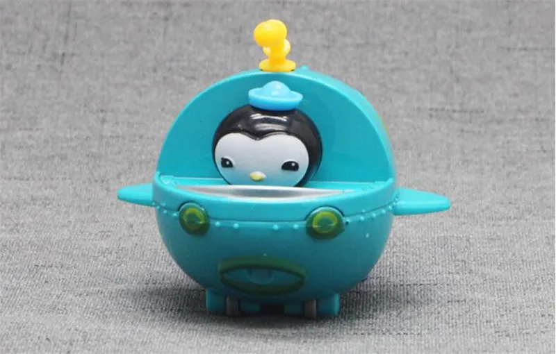 4 шт./компл. в Octonauts фигурка игрушки Octonauts автомобиля капитан барнаклс Kwazi детские, для малышей, подарок на Рождество