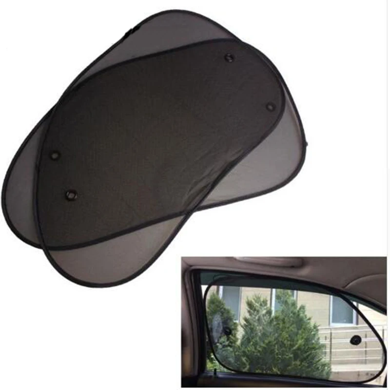 2 шт. окна автомобиля шторы Зонт задние из сетчатого материала крышка козырек щит