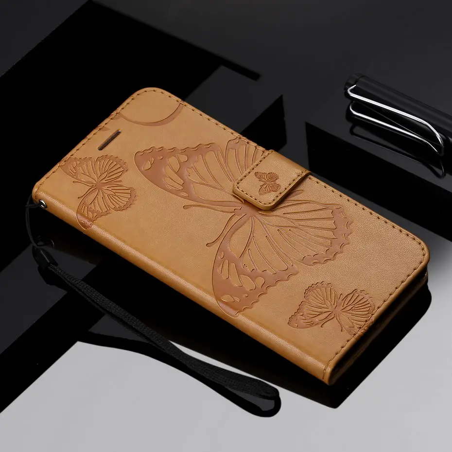 3D бабочка кожаный флип чехол для Nokia 1 2,1 3,1 5,1 7,1 8,1 плюс Чехол для телефона для Nokia 3,2 4,2 6 9 чистый вид бумажник чехол s