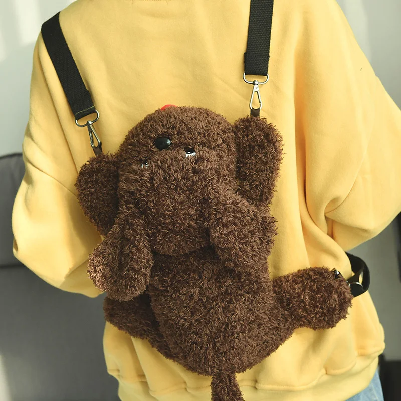 Милый Плюшевый Рюкзак для собаки рюкзак кролика мягкая игрушка детская школьная