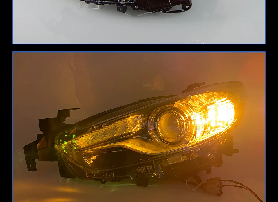 АКД стайлинга автомобилей для Mazda 6 фары 2013- Mazda6 Atenza светодиодный фары DRL HID фара ангельский глаз Bi Xenon аксессуары