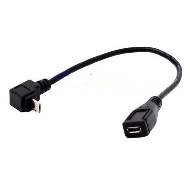 Микро-usb 5-контактный адаптер для штекерного кабеля под углом 90 градусов Micro 5 P |
